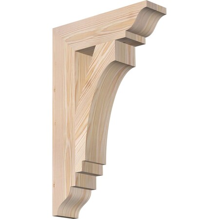 Ekena Millwork Imperial Traditional Smooth Bracket, Douglas Fir, 3 1/2"W x 14"D x 22"H BKT04X14X22IMP01SDF